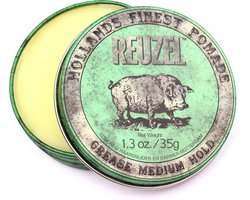 Reuzel Green Grease medium hold by Schorem - 35 gr - Wax