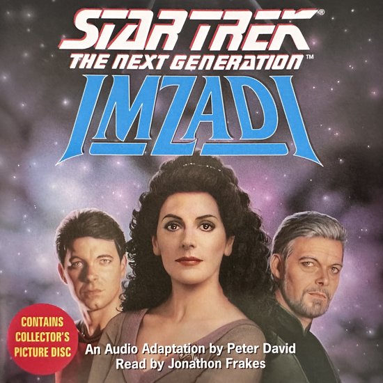 Foto: Star trek the next generation imzadi luisterboek audio boek op cd engels gesproken 