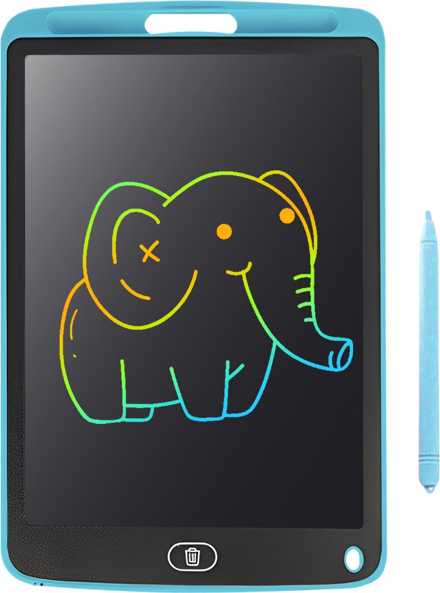LCD Tekentablet Kinderen 10.5 inch Kleurenscherm - Cadeau - Kado - Cadeautjes - Kadootjes - Speelgoed Jongens & Meisjes - Kinderspeelgoed 5 Jaar - 4 jaar - 3 jaar - Teken Tablet - Tekentablets - Tablets - Educatief Speelgoed - Blauw