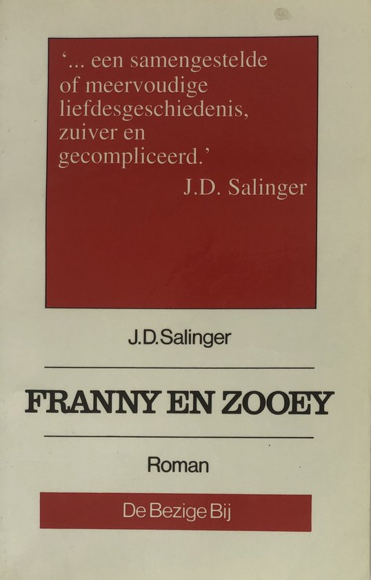 Franny en Zooey - cover