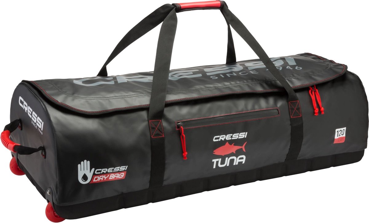 Cressi Tuna Roll 120l Uitrustingstas Zwart