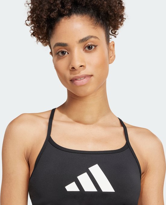 Soutien-gorge adidas Performance Aeroreact Graphic - Femme - Zwart- S