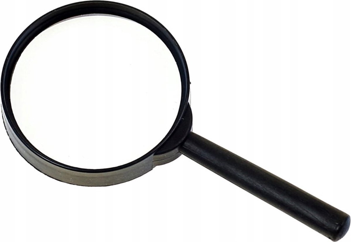 Vergrootglas Insectenloep 6 cm - Zwart