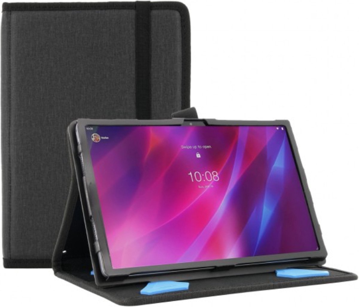 Mobilis 051072 tabletbehuizing 27,9 cm (11") Folioblad Zwart