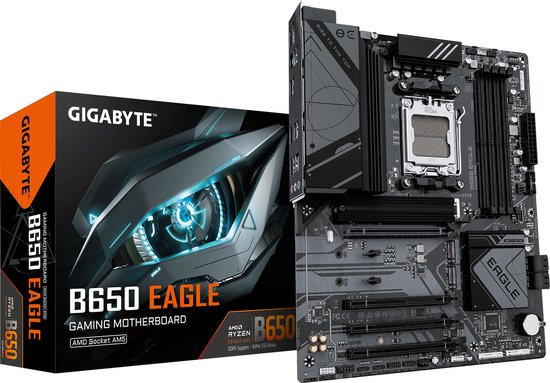 Foto: Gigabyte b650 eagle moederbord amd b650 socket am5 atx