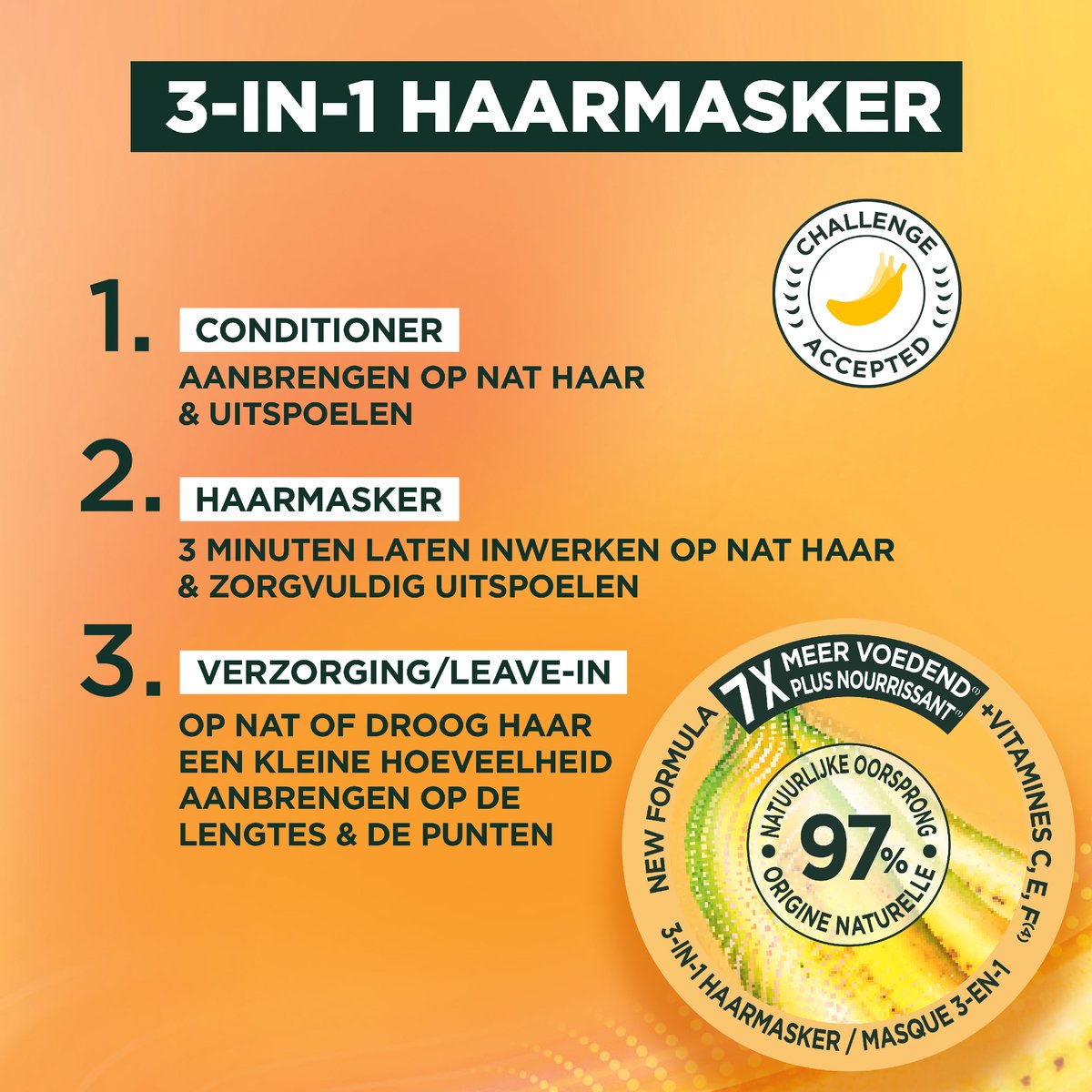 Garnier Fructis Hair Food Banana Conditioner thumbnail 4