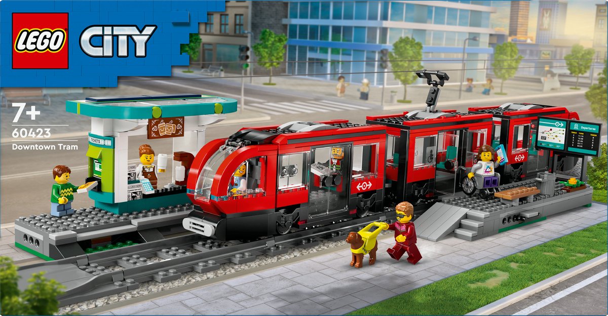LEGO City Stadstram en station - 60423 — afbeelding 21