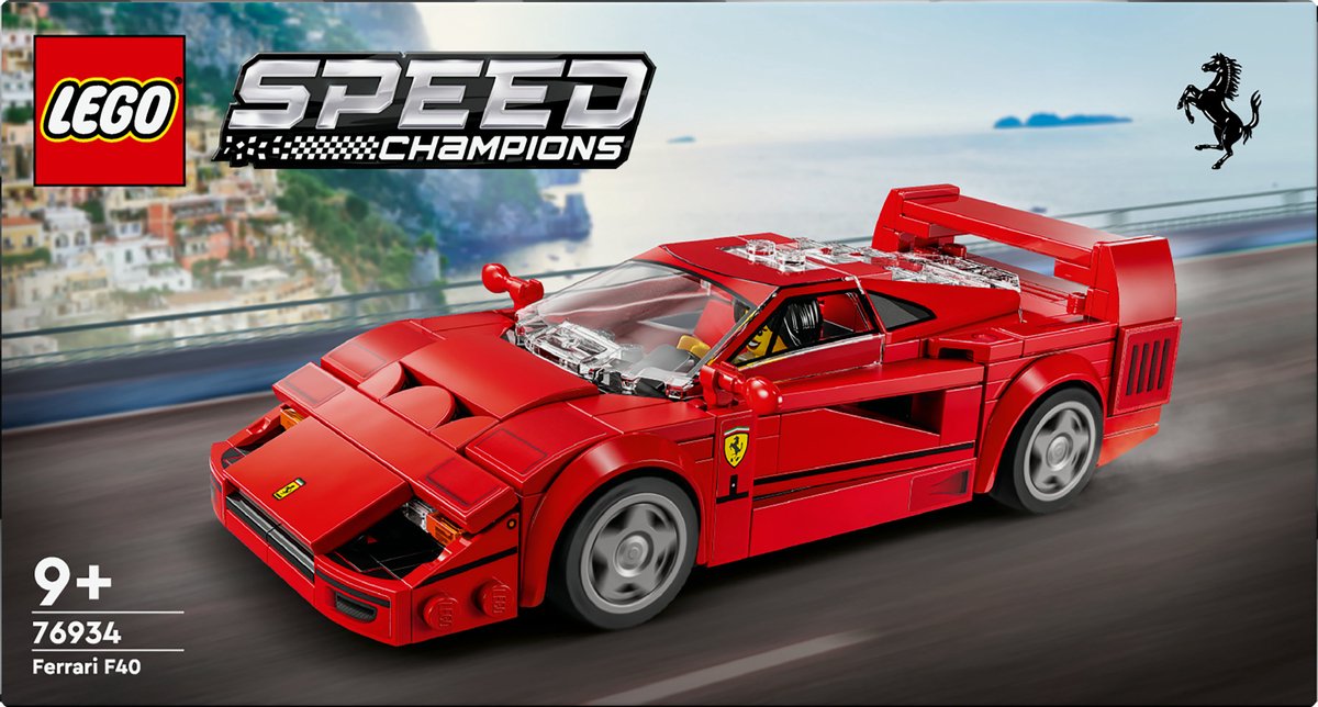LEGO® Speed Champions - Ferrari F40 supercar - 76934 — afbeelding 18