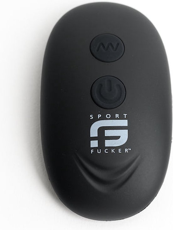 MOTOVibe - Pulse - Anneau pénien vibrant avec étireur de Ball et chatouilleur - Zwart