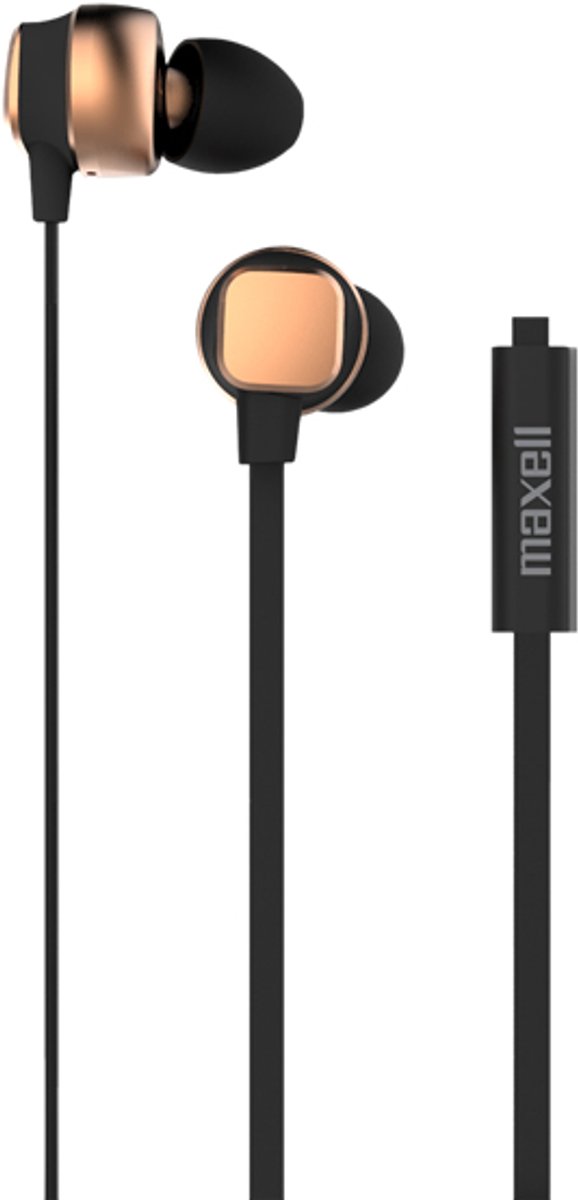 Maxell Metallix In-ear Hoofdtelefoon - Goud
