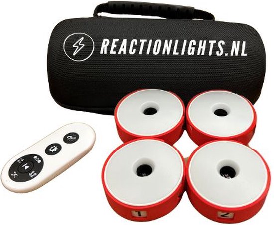 Foto: Reaction lights blinkypods meest betaalbare reaction lights met afstand bediening 4 stuks case accessoires bonus gratis toegang tot onze exclusieve reaction lights video database geen betaald lidmaatschap nodig