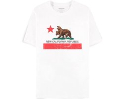 Fallout New California Republic Heren T-shirt - wit - XXL