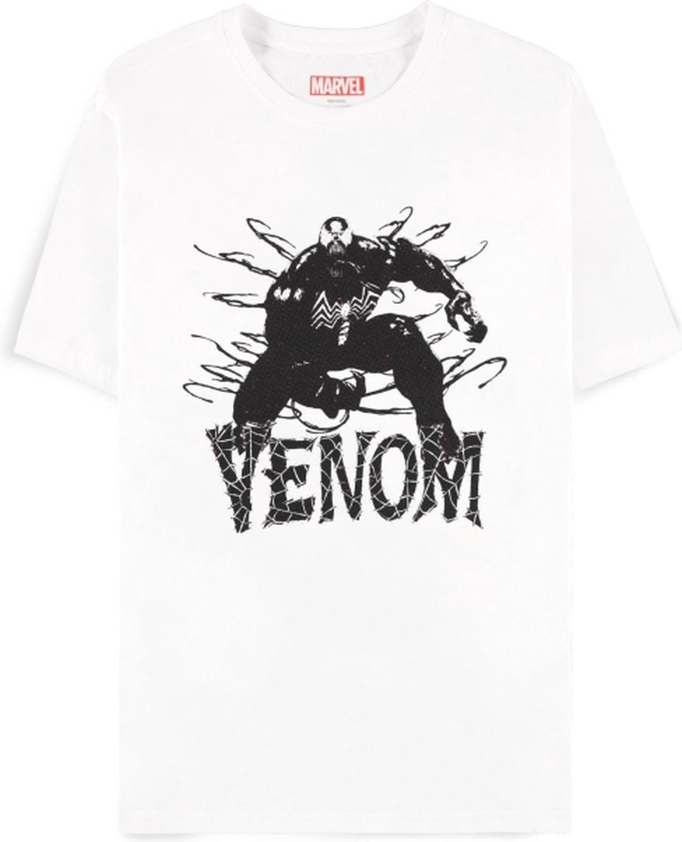 Marvel Venom - Venom Heren Tshirt - XL - Wit