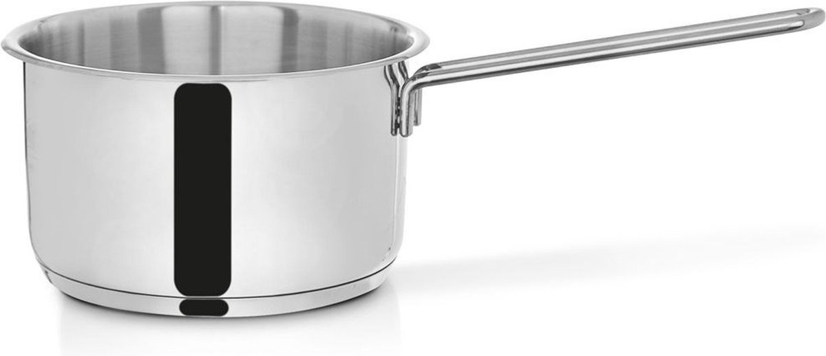 Steelpan Edelstaal ANETT 20 cm, 3,6 l - Sauspan - Kookpan - Kookpot - Soeppan