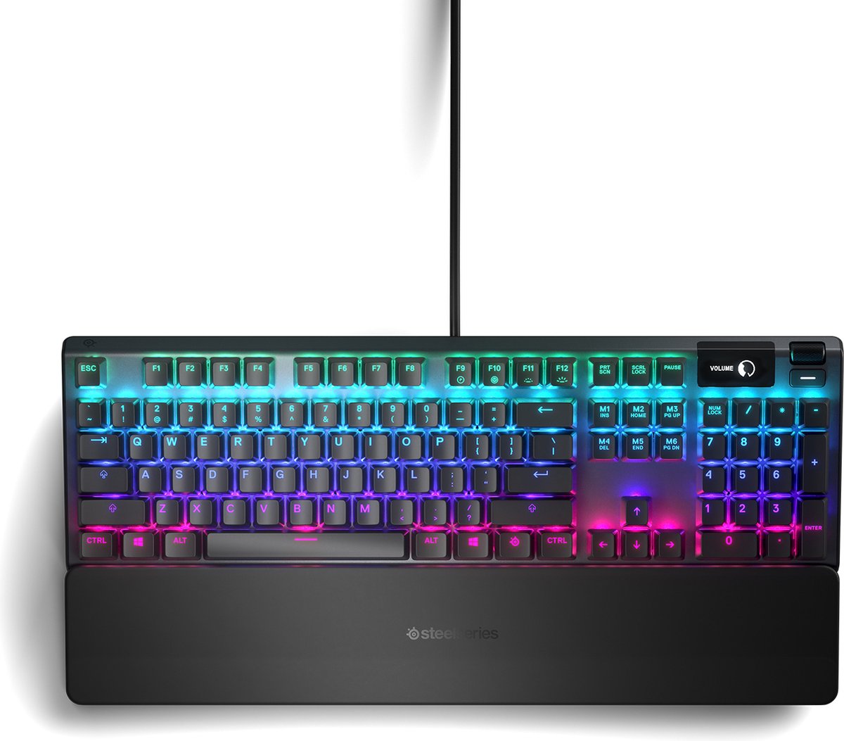 SteelSeries Apex 5 RGB Hybride Mechanisch Gaming Toetsenbord - Qwerty - Zwart