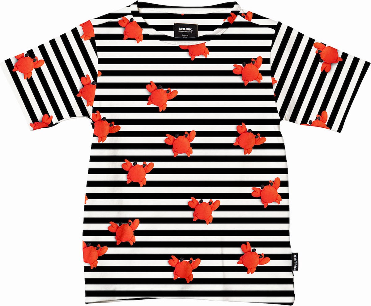 SNURK T-shirt kind Clay Crab maat 164
