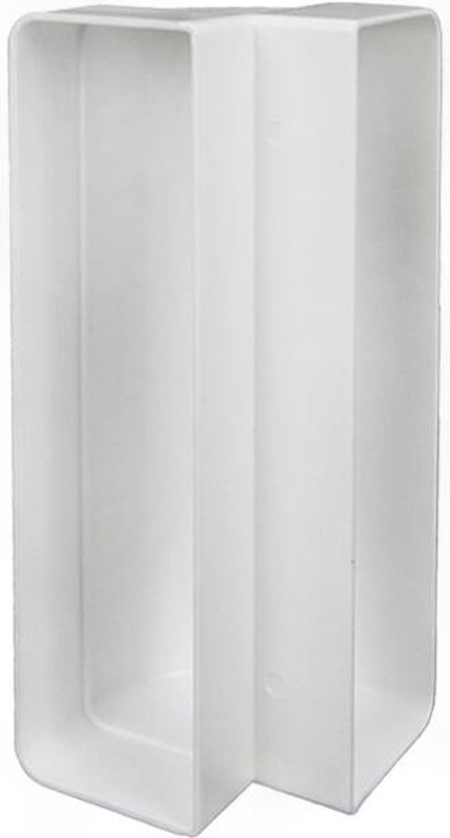 Rechthoekige kunststof verticale 90° bocht 220x90mm - KLV29-90