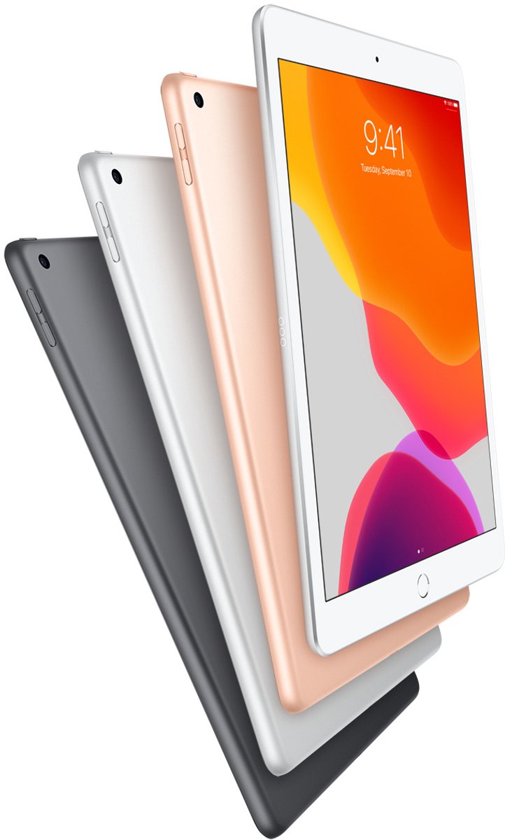 Apple iPad 2019 10.2 inch Retina scherm WiFi 4G 128GB zilver A10 Fusion chip multitasking - Afbeelding 3