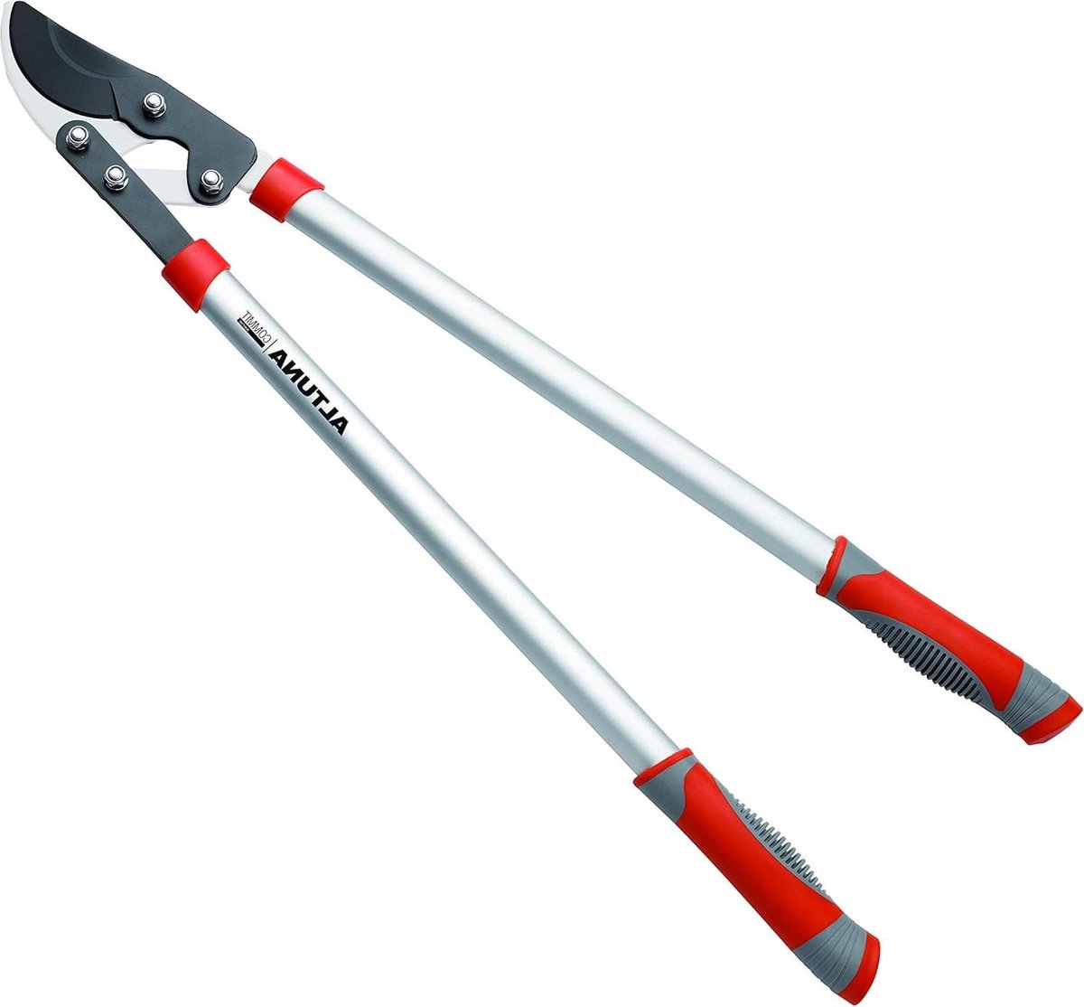 Pruning J444 Tweehandige snoeischaar - bypass-snit tuinschaar van versterkt aluminium met devermengatiesysteem handgreep van twee materialen
