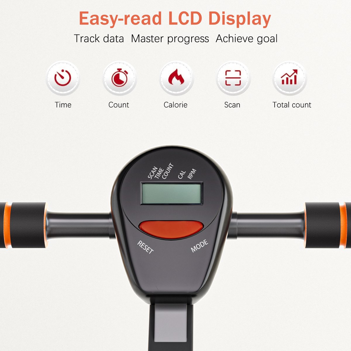 Afbeelding 2 van Roeitrainer voor thuisgebruik - Cardio- en Krachttraining Roeimachine, LCD-scherm voor thuistraining, 120 kg Gewichtscapaciteit, Complete Lichaamstraining