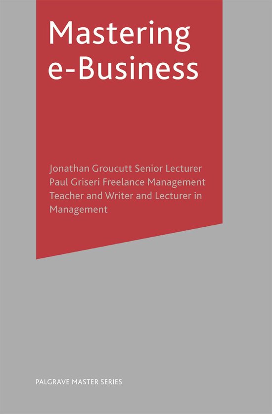 Mastering e Business - cover