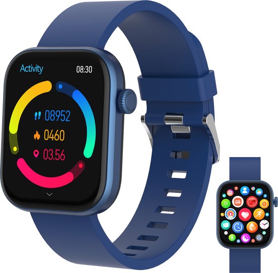 Denver Smartwatch Android iOS Volledige Belfunctie Amoled Display Sporthorloge. bol