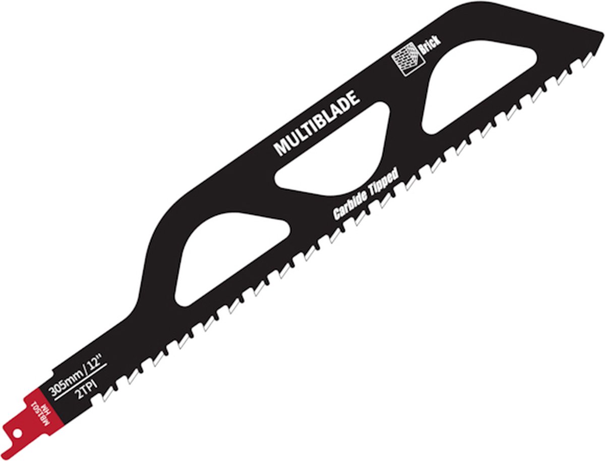 Multiblade MB1501 Reciprozaagblad 305mm, Steen/cement/cellenbeton