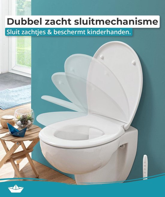 Pressalit 492000-D09999 WC-zitting Delight met deksel Wit Uni-flex