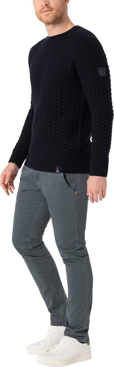 TIMEZONE Heren Chino Broek SLIM JANNOTZ slim Antraciet 38W / 32L Volwassenen