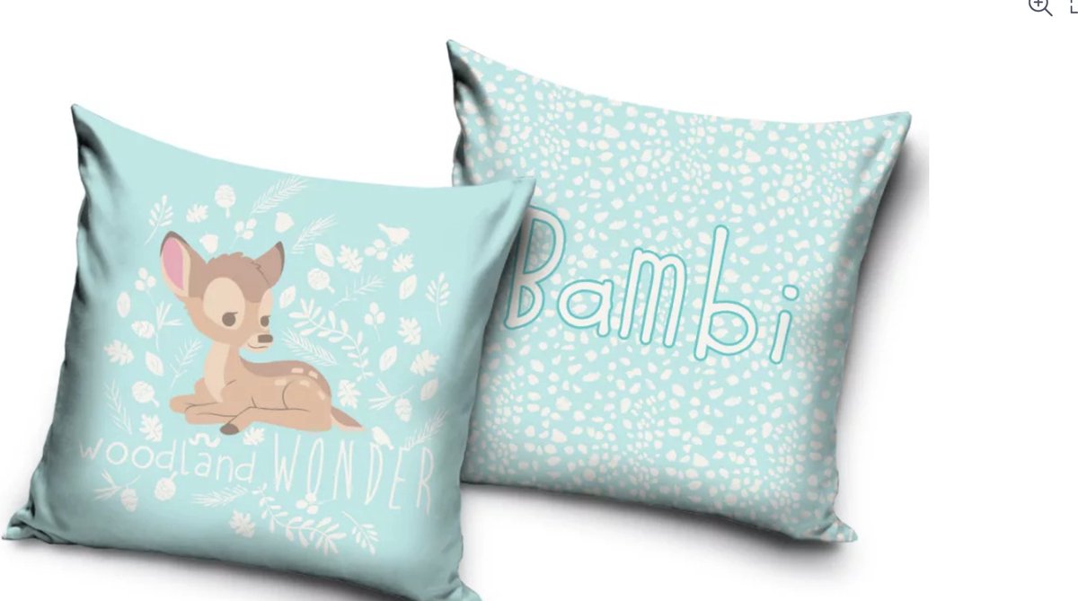 Disney Bambi kussenhoes 40x40 cm Velvet