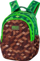 Coolpack - Cartable - Sac à dos - 3 compartiments - 21L - Sac à dos pour ordinateur portable - Vert et marron