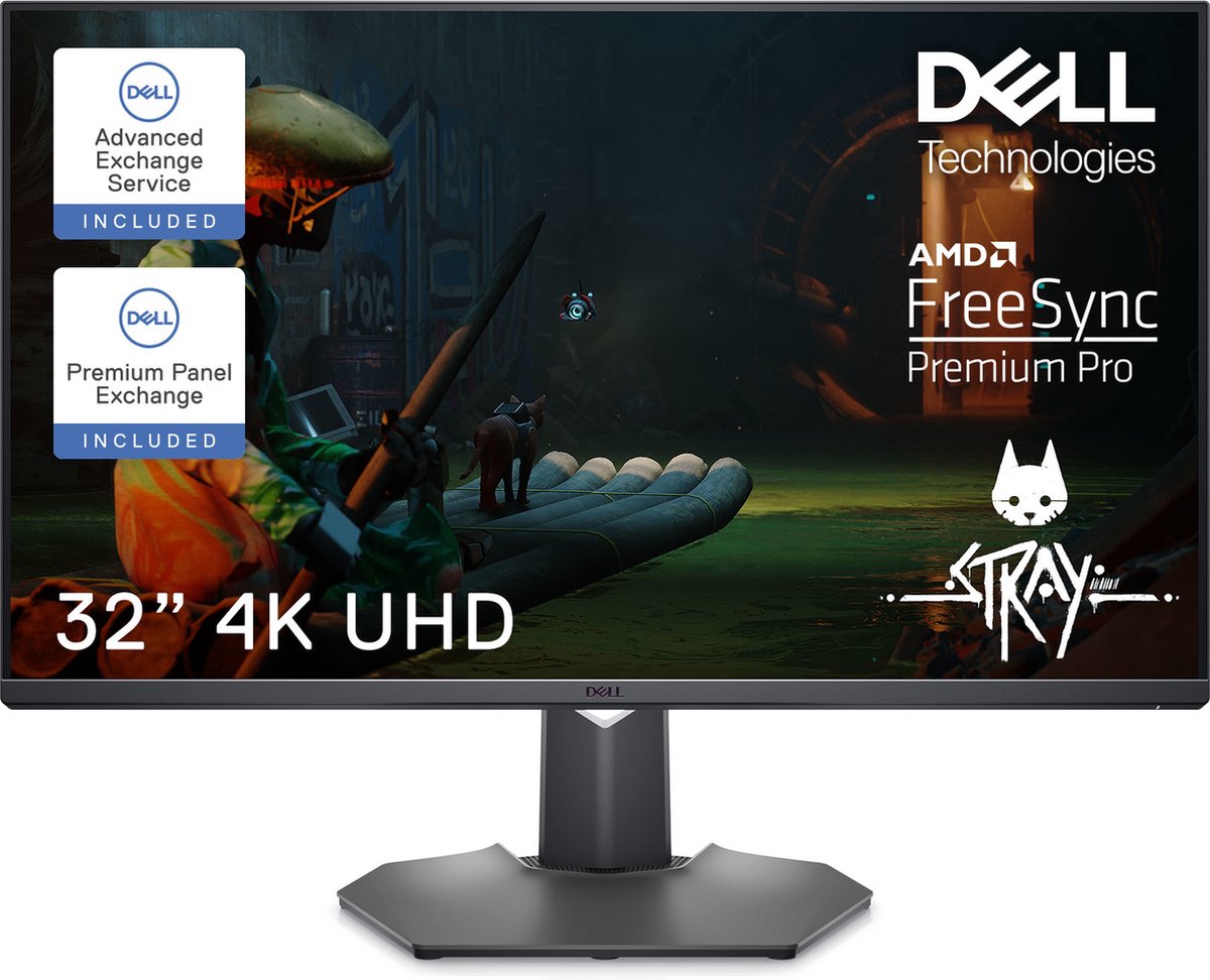 DELL G Series G3223Q 81,3 cm (32 ) 3840 x 2160 Pixels 4K Ultra HD LCD Zwart