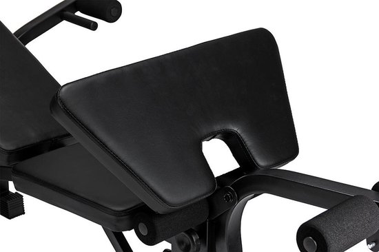 VirtuFit Halterbank - Multifunctionele Verstelbare Fitnessbank