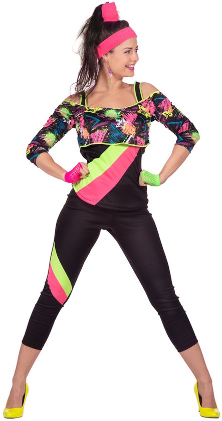 Retro Aerobic Fitness Outfit - Maat 36