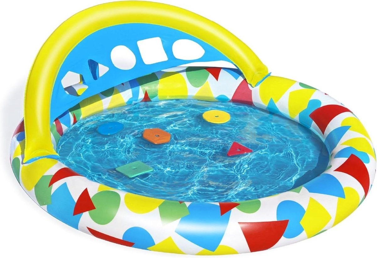 Opblaasbaar Kinderzwembad 120 x 117 x 46 cm 45 L Kinderzwembad