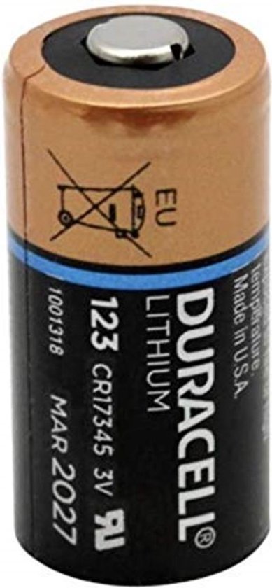 Acht Creatie Amerikaans voetbal Duracell CR123A Lithium batterij - 10 stuks | bol.com