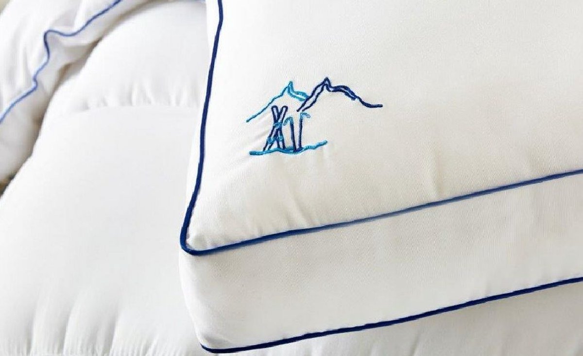 Microvezel Box Kussen Apres Ski 3D Spiraal - Zydante - 60x70 cm