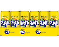 Tray Fanta lemon zero - 24 x 330 ml