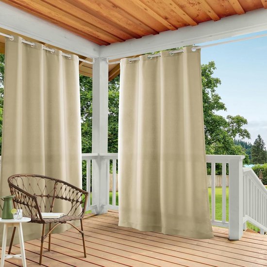 Jianyana Waterdichte, 650 g/m² PVC-dekzeil voor buiten, transparante luifel voor paviljoen en veranda