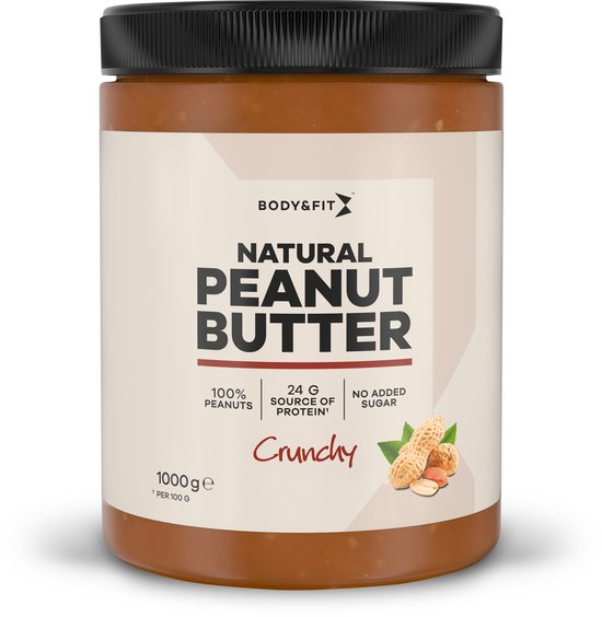 Body&Fit Natural Peanut Butter Crunchy