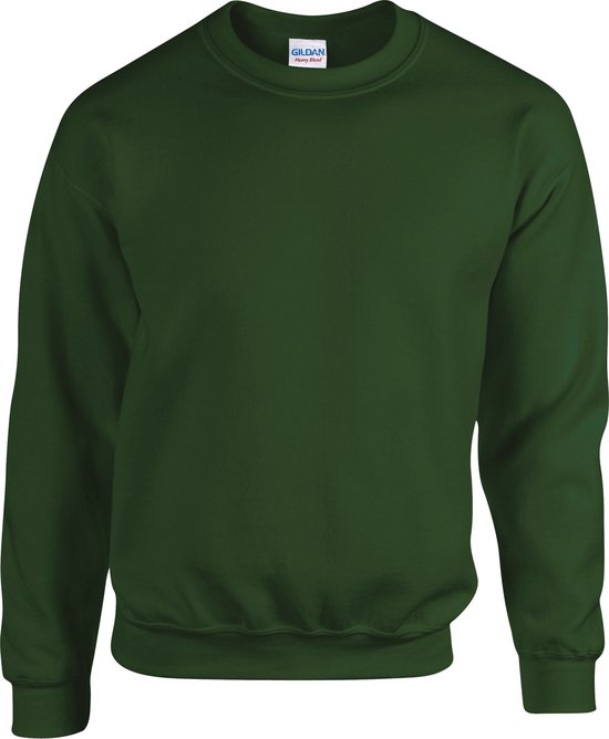 Gildan - Heavy Blend Unisex Sweater - Forest Green maat M