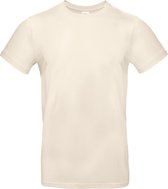 T-shirt Homme XL B&C Col rond Manches courtes Natural 100% Katoen