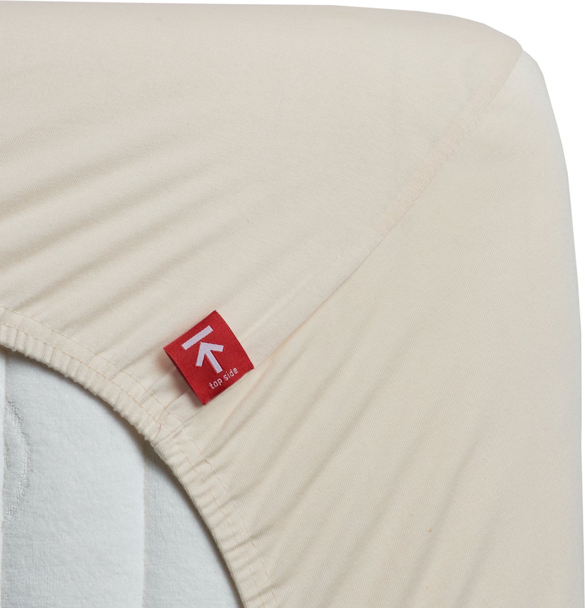 Beddinghouse - Jersey - Split-topper - Hoeslaken - 160x220 cm - Naturel