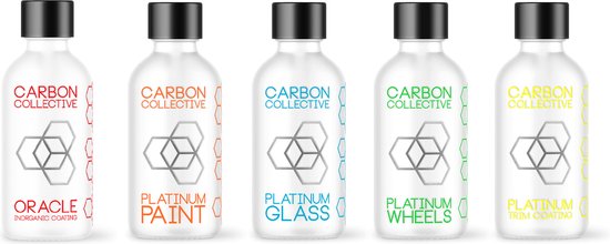 Foto: Carbon collective platinum pack volledige exterieur bescherming coating kit 15 