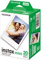 Fujifilm Instax Mini Film - Instant Fotopapier - Wit - 2 x 10 stuks
