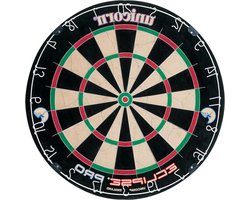 Eclipse Pro Bristle Dartboard - Unicorn darts - professioneel niveau Dartbord