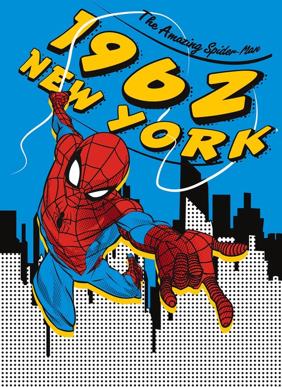 Fotobehang - Spider-Man 1962 200x280cm - Vliesbehang