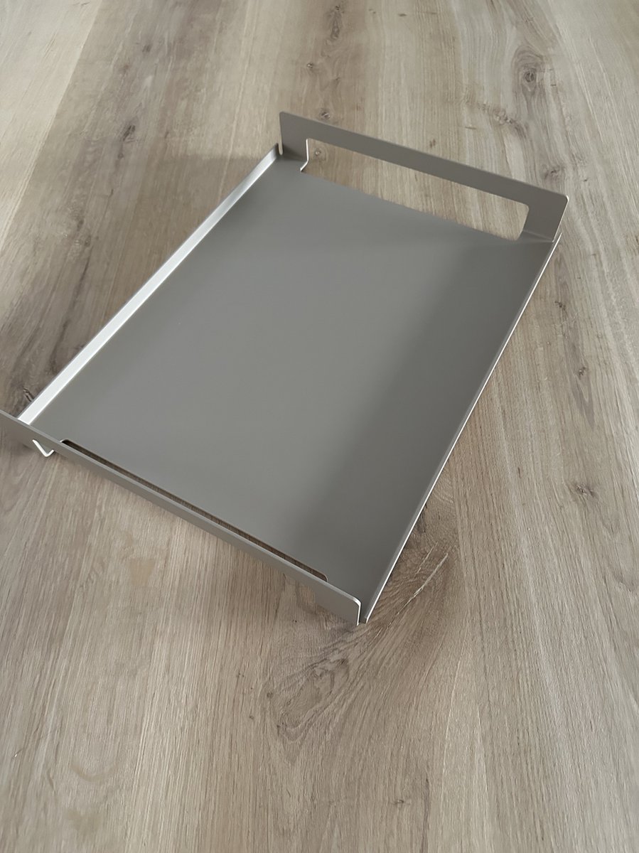 Dienblad TACTIC - ZAND - Staal - 30x40cm
