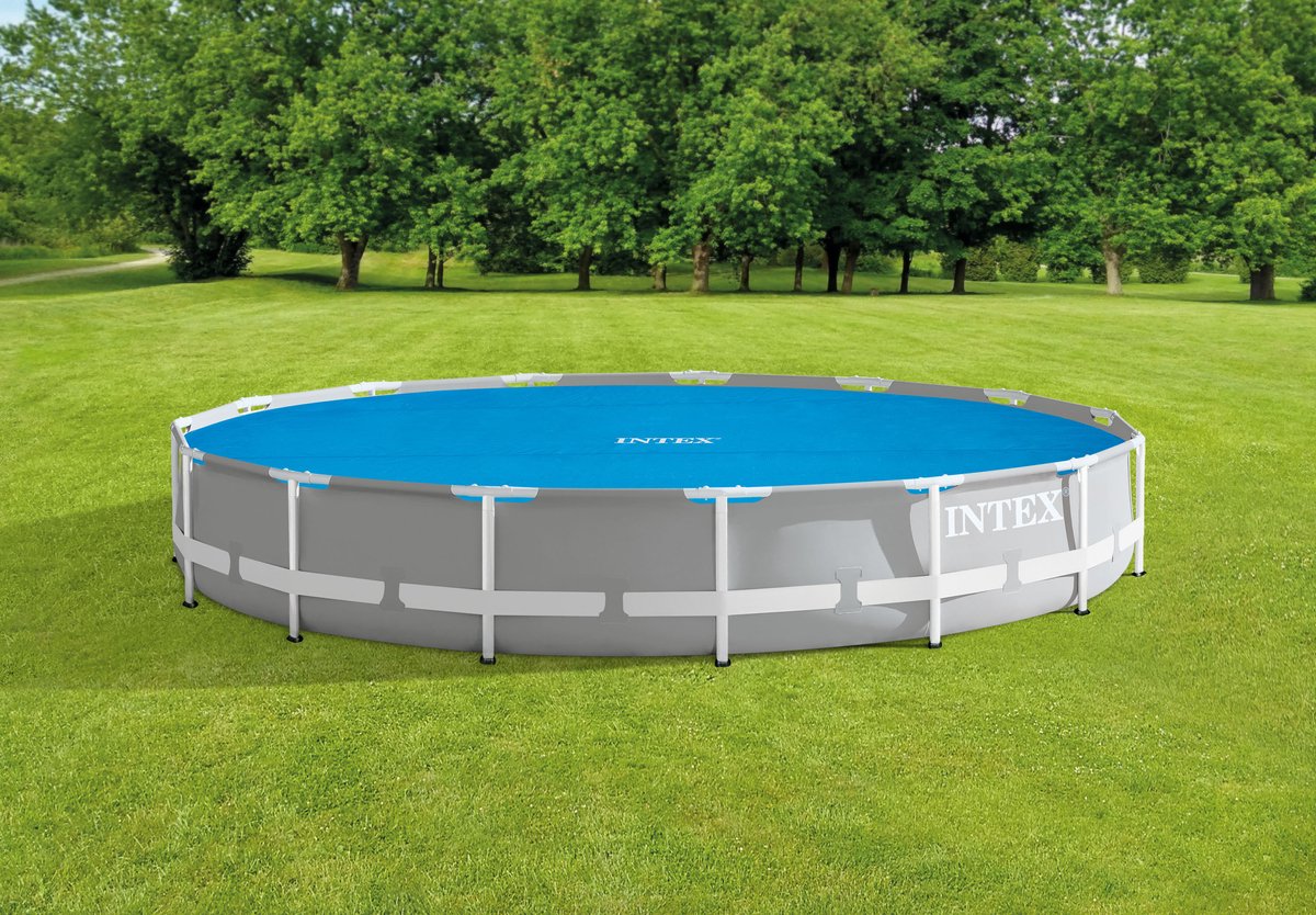 Intex Solar Zwembad Afdekzeil - Easy Set & Frame Zwembad Ø 457 cm — afbeelding 4