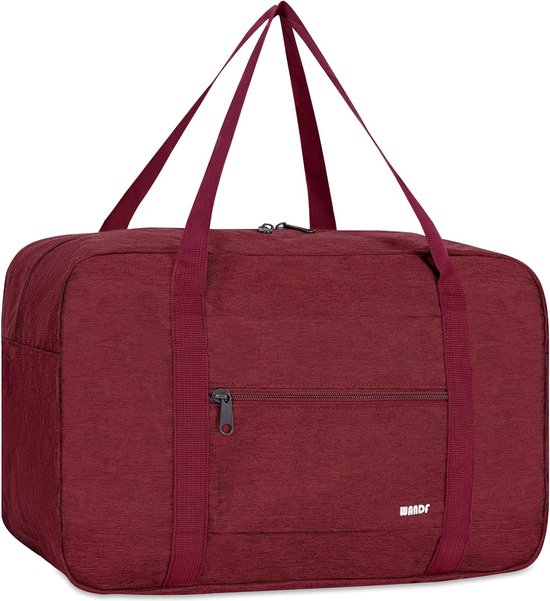 Sac à main pour avion, sac de voyage, petit bagage à main pliable, 40 x 20  x 25 bol